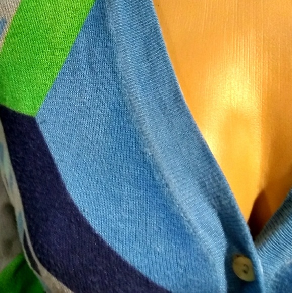 RED Button Up Sweater - Picture 2 of 5